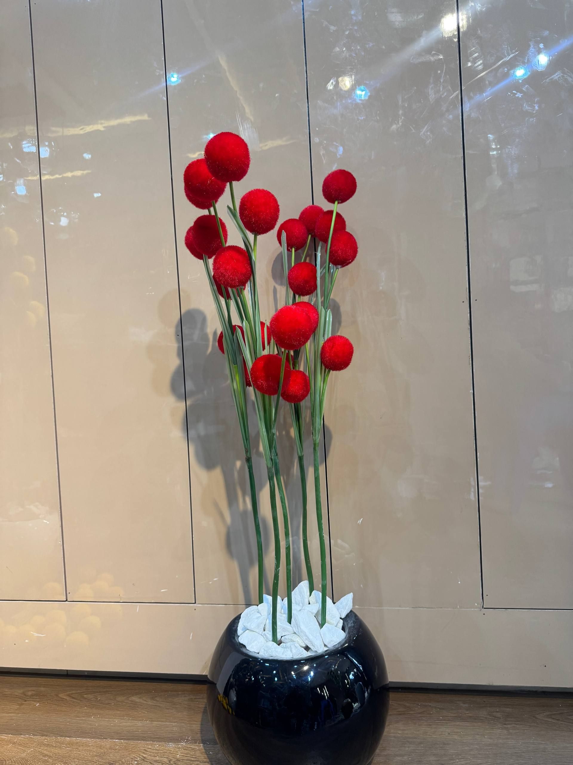 Ball fibre potted plant Plants decor from Eleos Decor
