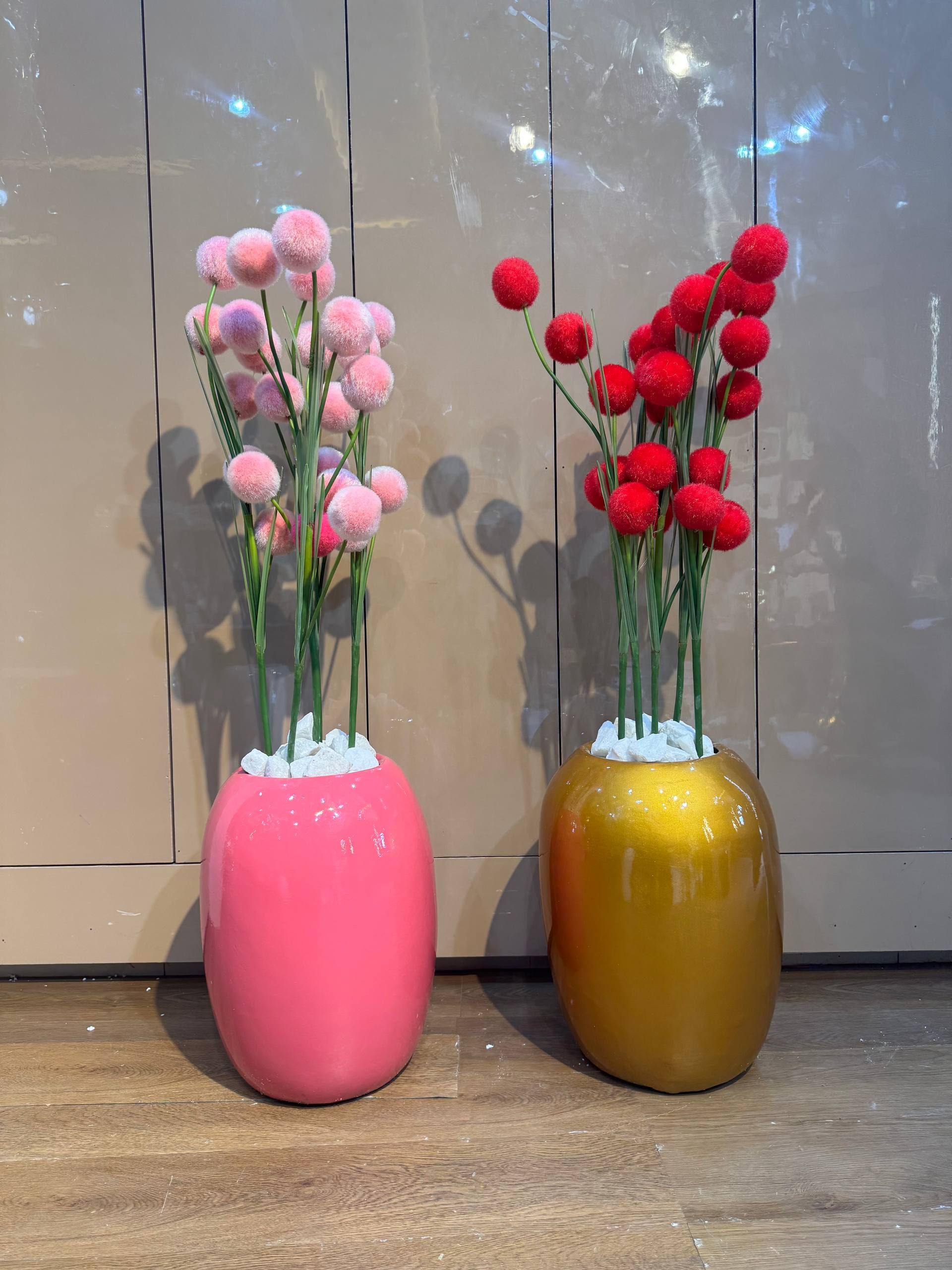Mini egg fibre potted plant Plants decor from Eleos Decor 2