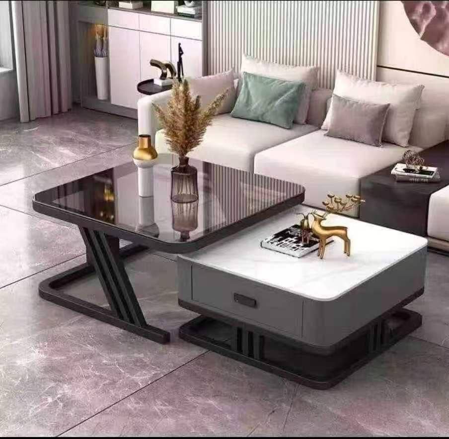 Luxury marble glass center table Tables decor from Eleos Decor main product view