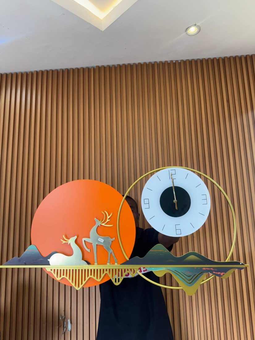 Luxury unique clock Wall Clocks decor from Eleos Decor main product view