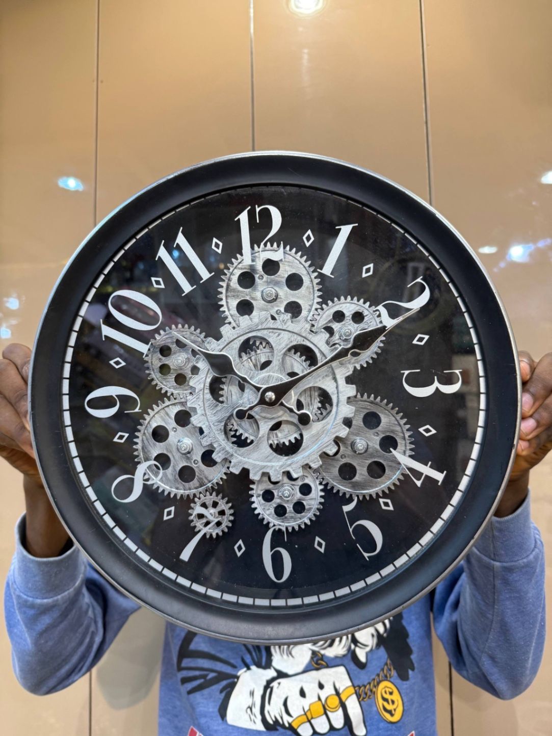 New luxury wheel clock Wall Clocks decor from Eleos Decor 2