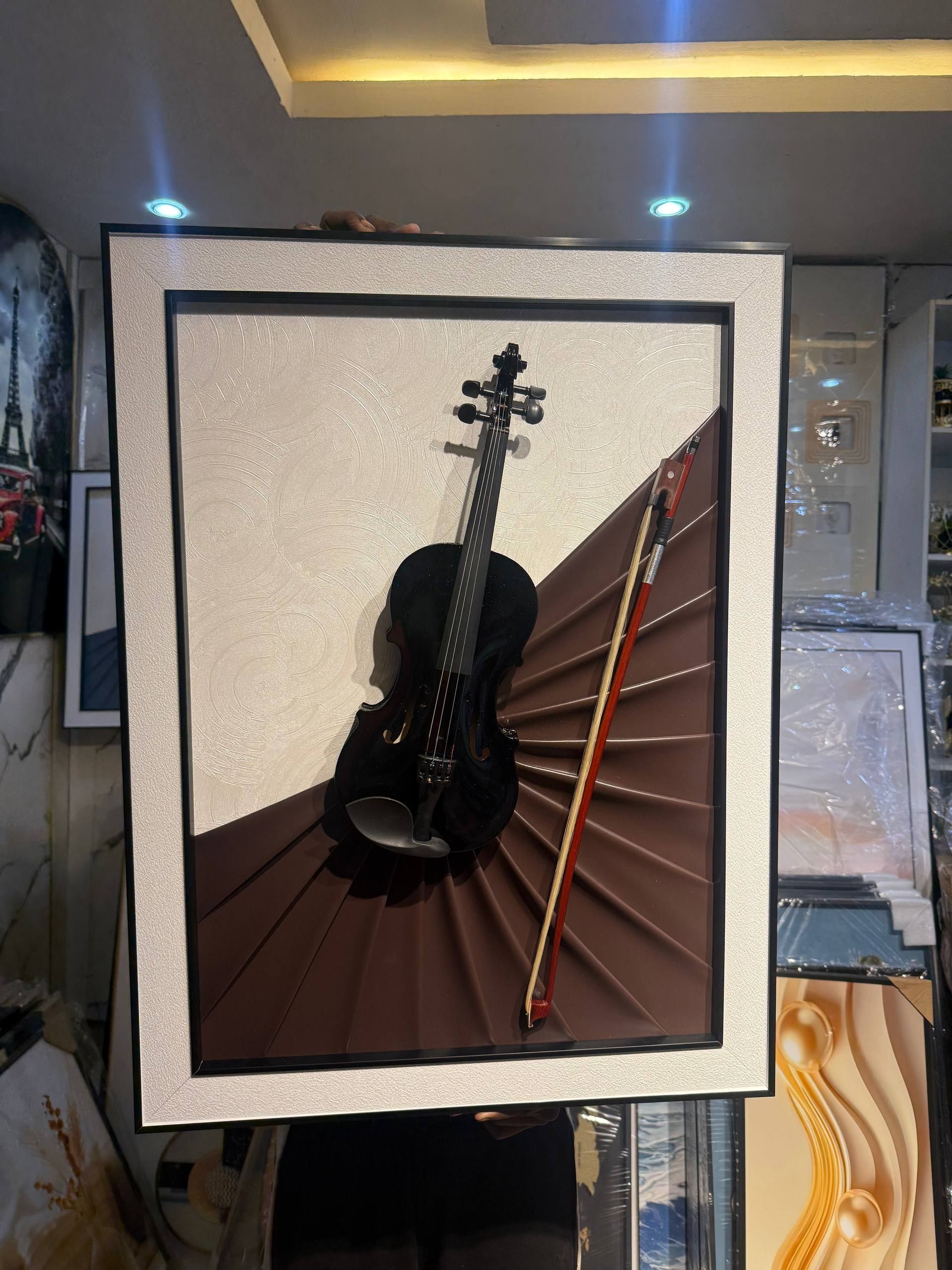 LUXURY violin Art frame Frames decor from Eleos Decor 5