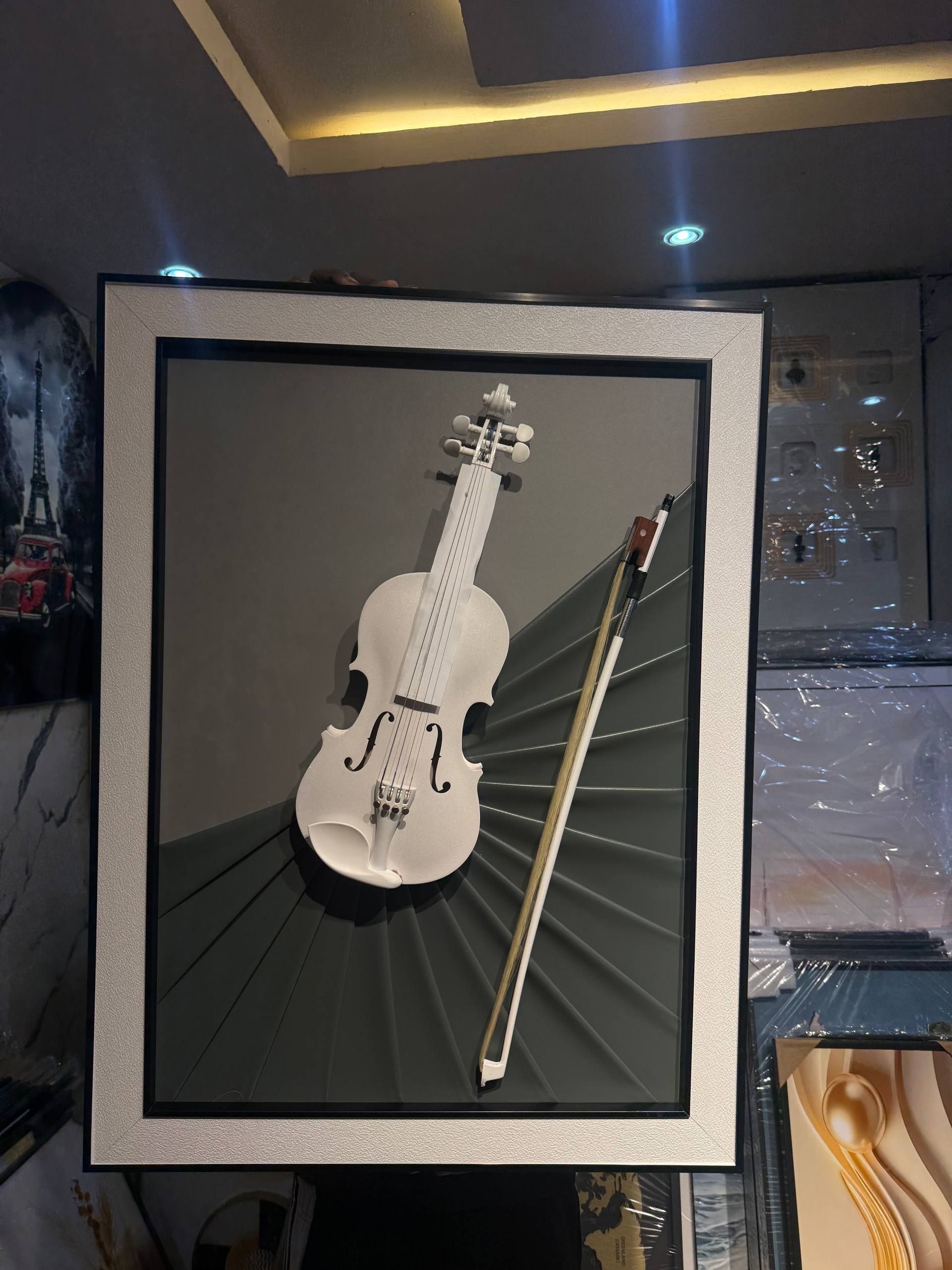 LUXURY violin Art frame Frames decor from Eleos Decor 2