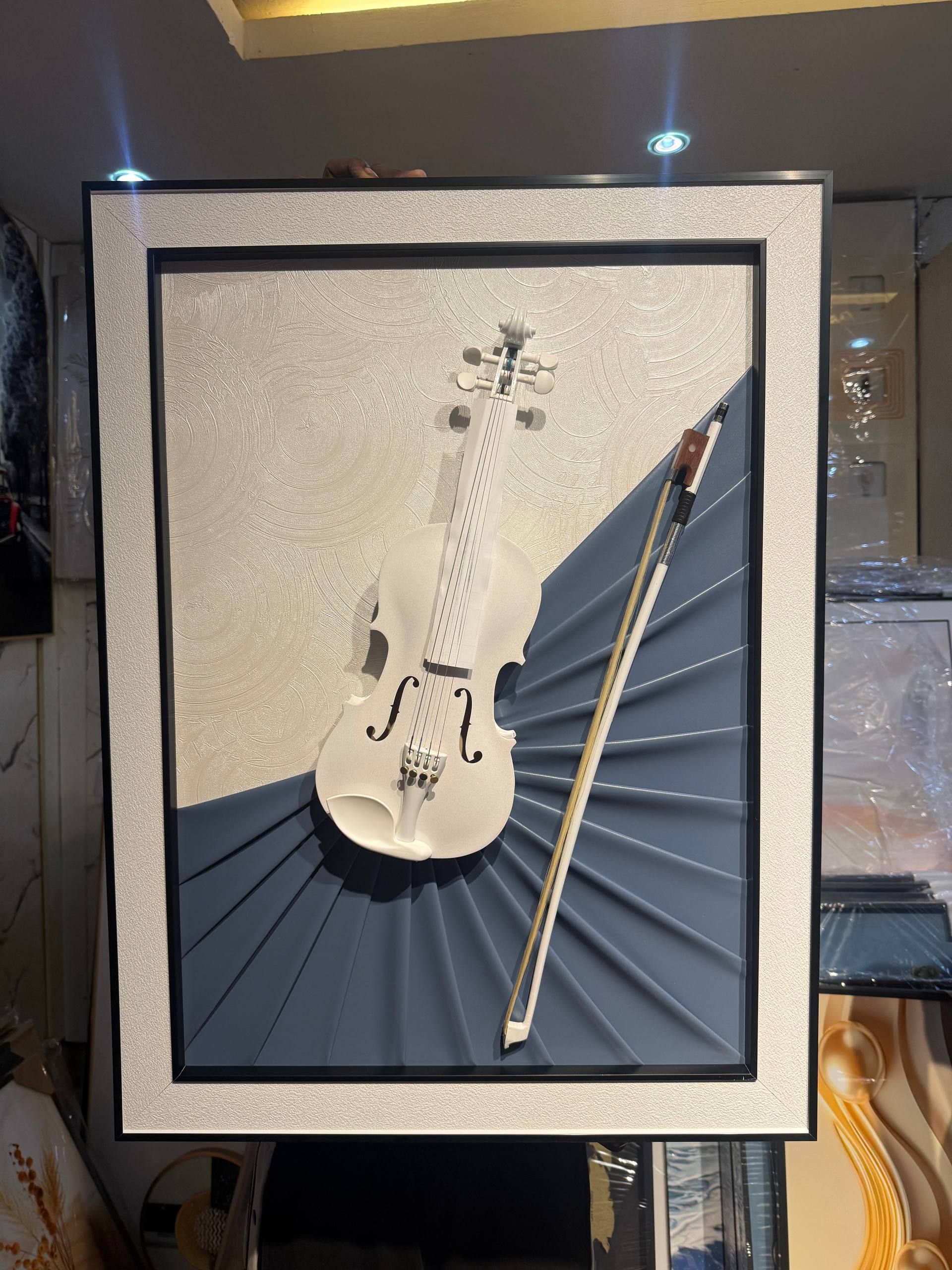 LUXURY violin Art frame Frames decor from Eleos Decor 3