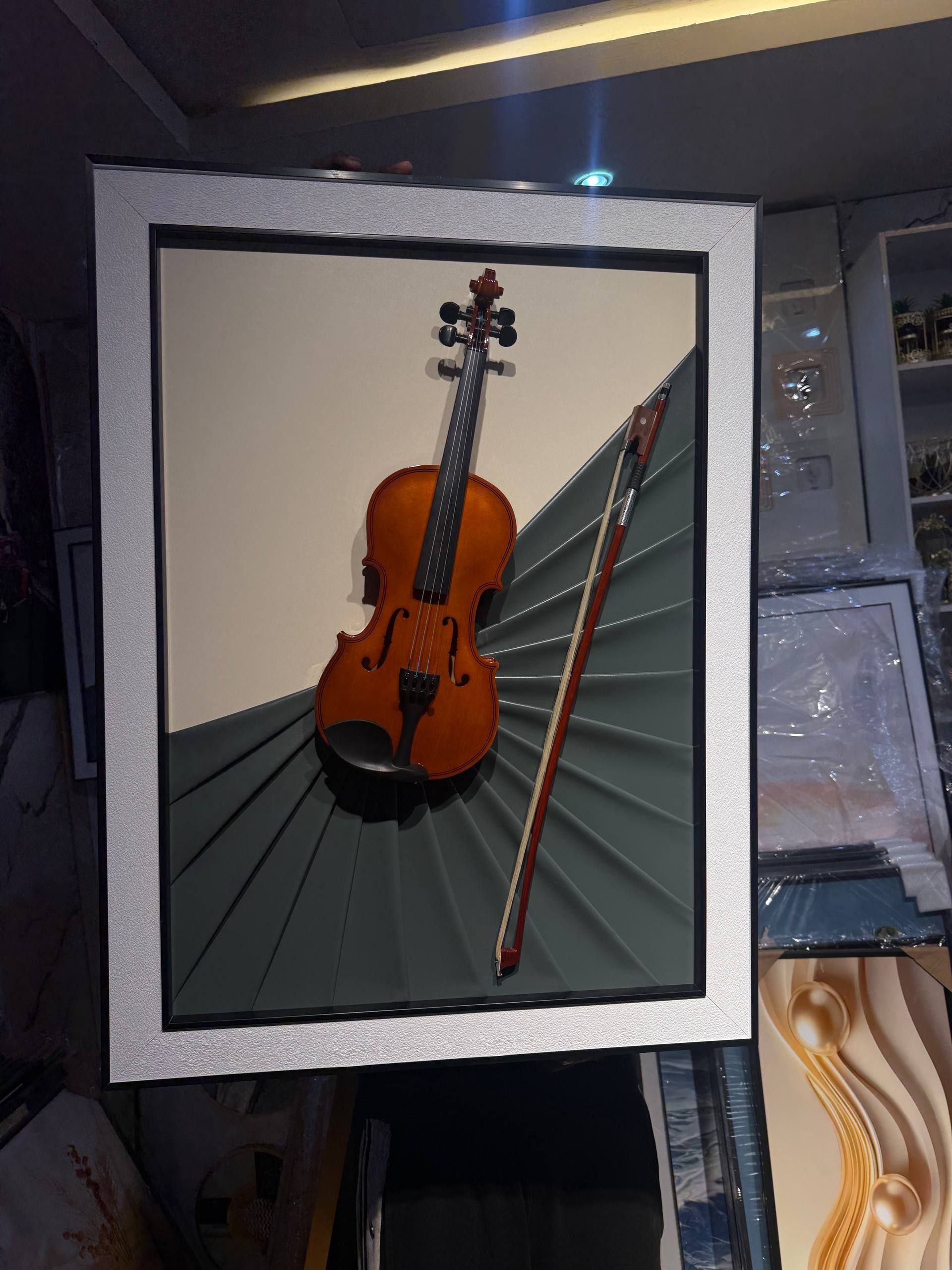 LUXURY violin Art frame Frames decor from Eleos Decor 4