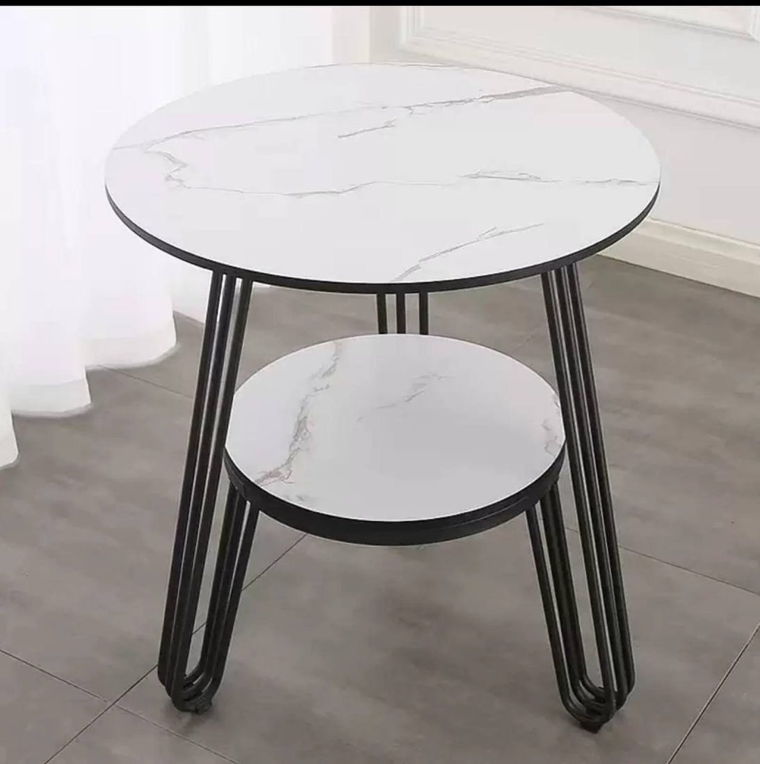 Double Small Round Coffee Table Tables decor from Eleos Decor main product view