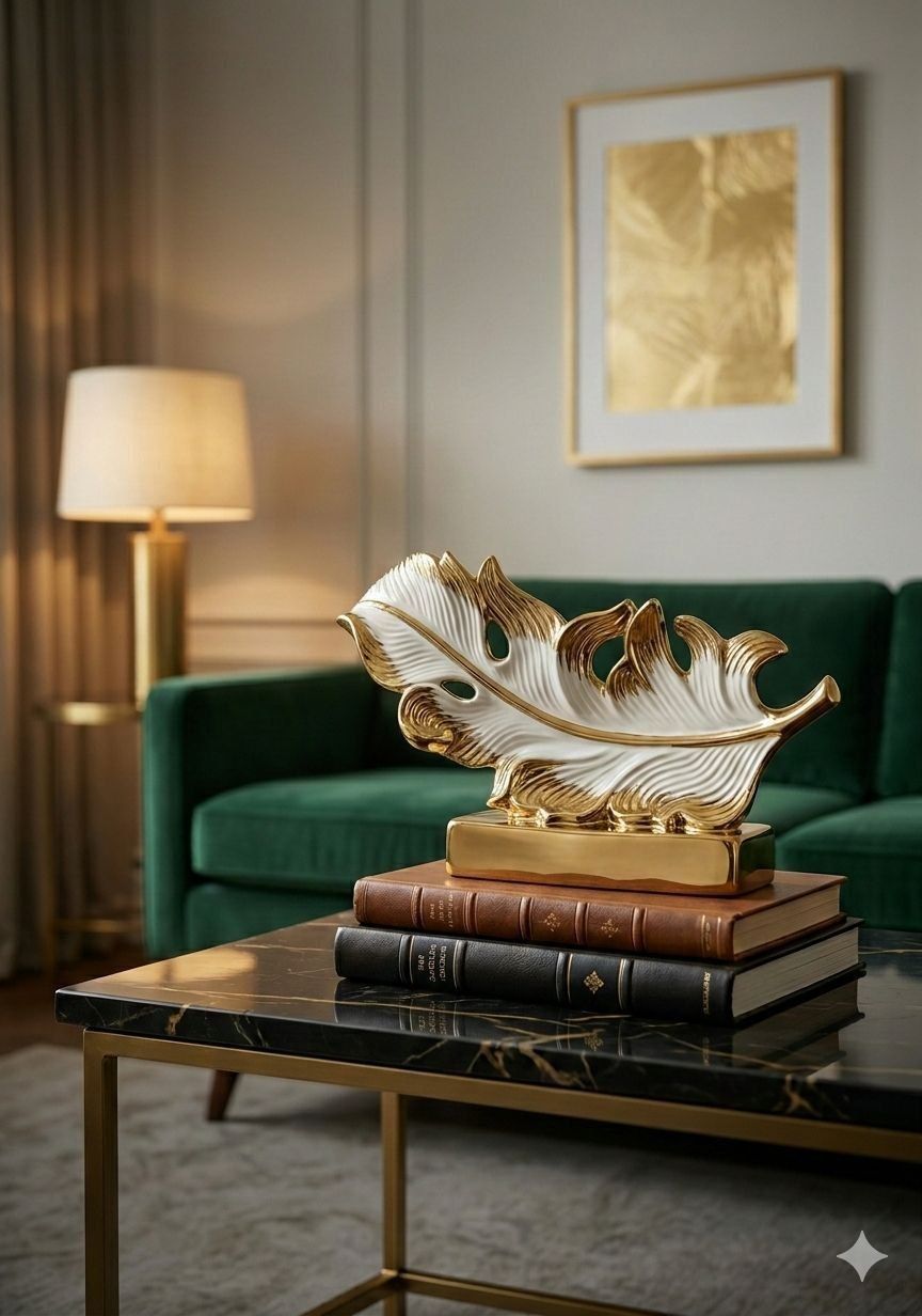 Feather Home Decor Ornaments decor from Eleos Decor