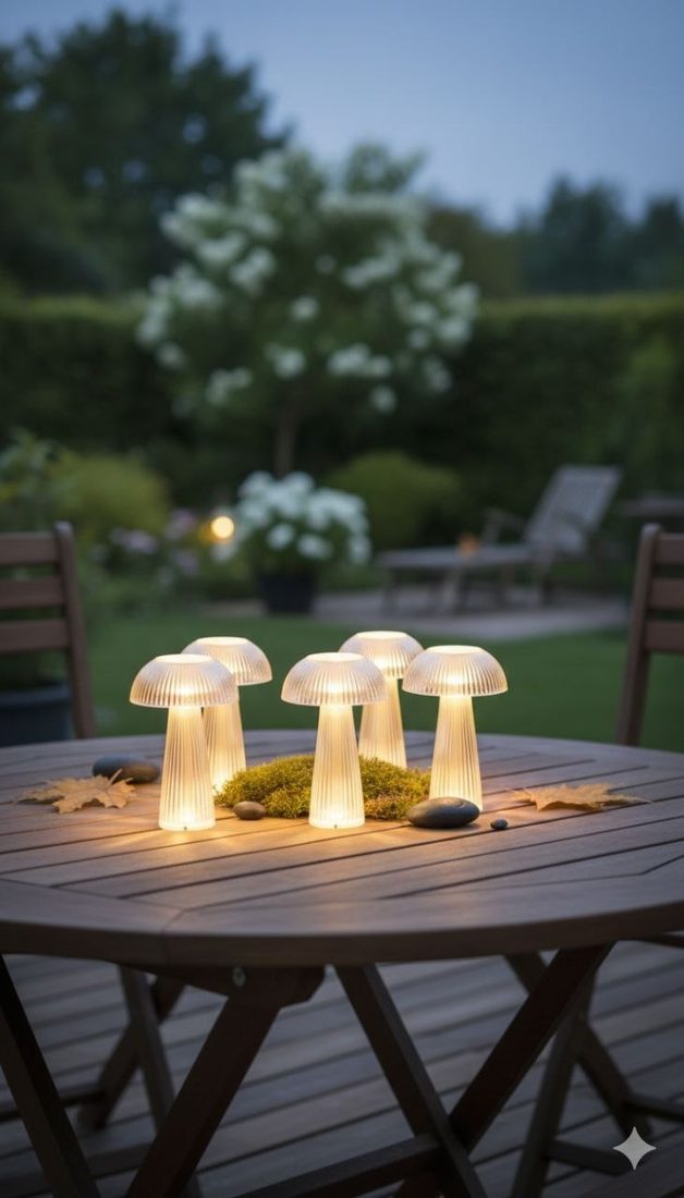 Mushroom Table Lamp Lighting decor from Eleos Decor main product view