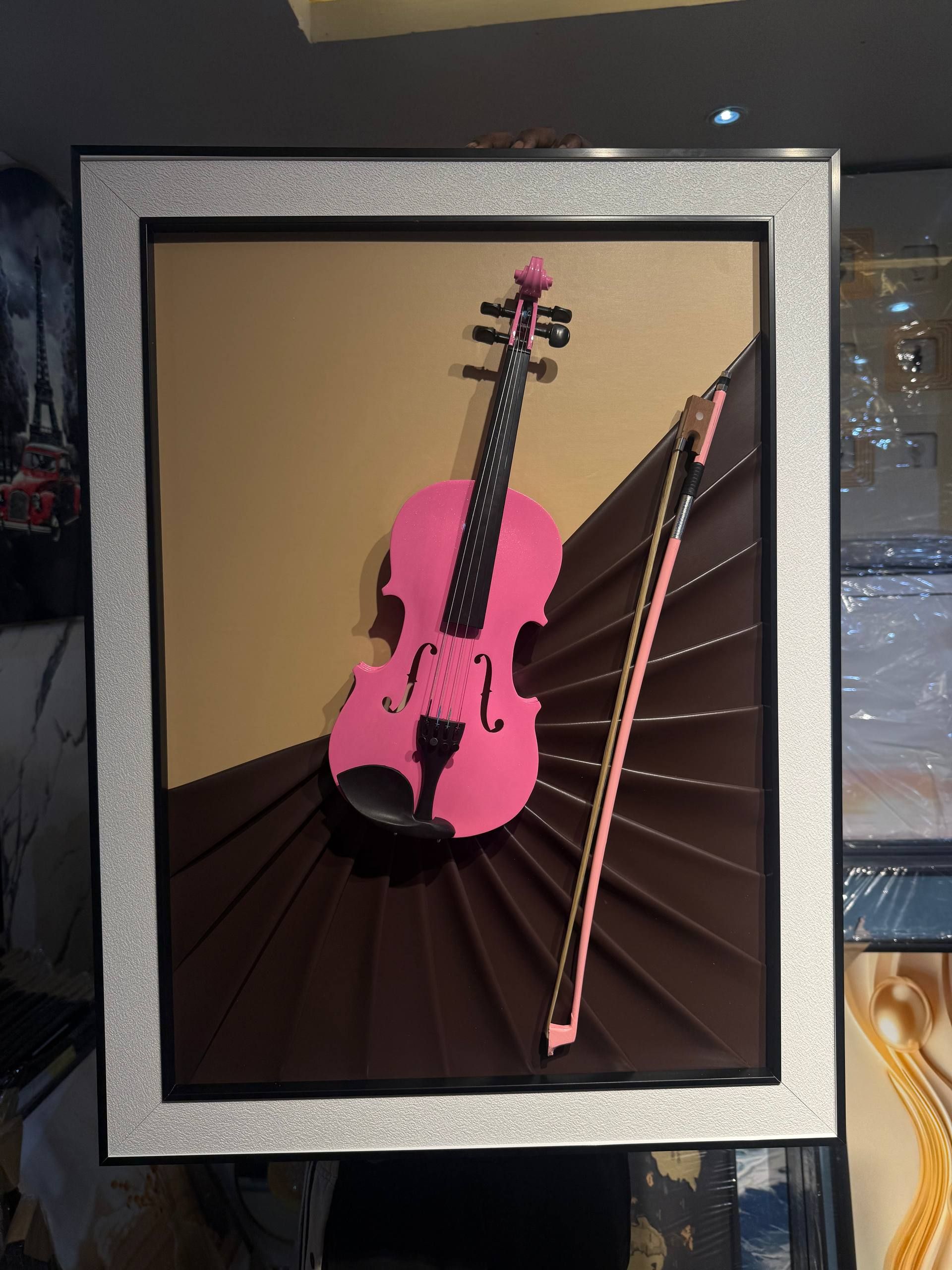 LUXURY violin Art frame Frames decor from Eleos Decor